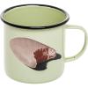 Šalica TOILETPAPER SOAP, 10 cm, zelena, emajl, Seletti