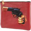Toaletna torbica TOILETPAPER REVOLVER 21 x 15,5 cm crvena, Seletti