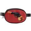Torbica za pojas TOILETPAPER REVOLVER, 19 x 12 cm, crna, Seletti