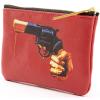 Kozmetička torbica TOILETPAPER REVOLVER, 15,5 x 9,5 cm, crvena, Seletti