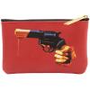 Kozmetička torbica TOILETPAPER REVOLVER, 15,5 x 9,5 cm, crvena, Seletti