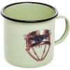 Šalica TOILETPAPER EYE, 10 cm, zelena, emajl, Seletti