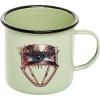 Šalica TOILETPAPER EYE, 10 cm, zelena, emajl, Seletti