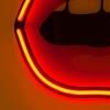 LED zidni ukras JOB-BLOW MOUTH, 47 cm, Seletti