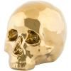 Kućni ukras MEMORABILIA MY SKULL, 25 cm, zlatna, porculan, Seletti