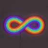 LED zidni ukras RAINBOW, 51 cm, Seletti