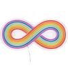LED zidni ukras RAINBOW, 51 cm, Seletti