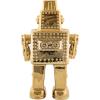 Kućni ukras MEMORABILIA MY ROBOT, 30 cm, zlatna, porculan, Seletti