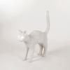 Stolna lampa JOBBY THE CAT, 52 cm, LED, bijela, Seletti