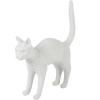 Stolna lampa JOBBY THE CAT, 52 cm, LED, bijela, Seletti