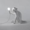Stolna lampa MONKEY SITTING, 32 cm, bijela, Seletti
