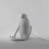 Stolna lampa MONKEY SITTING, 32 cm, bijela, Seletti