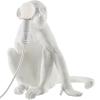 Stolna lampa MONKEY SITTING, 32 cm, bijela, Seletti