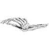 Figurica WUNDERKAMMER SKELETON HAND, 24 cm, srebrna, aluminij, Seletti
