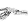 Figurica WUNDERKAMMER SKELETON HAND, 24 cm, srebrna, aluminij, Seletti
