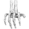 Figurica WUNDERKAMMER SKELETON HAND, 24 cm, srebrna, aluminij, Seletti