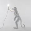 Stolna lampa MONKEY STANDING, 54 cm, bijela, Seletti