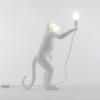Stolna lampa MONKEY STANDING, 54 cm, bijela, Seletti