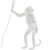 Stolna lampa MONKEY STANDING, 54 cm, bijela, Seletti
