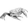 Figurica WUNDERKAMMER HOLY CRAB, 32 cm, srebrna, aluminij, Seletti