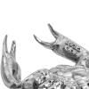 Figurica WUNDERKAMMER HOLY CRAB, 32 cm, srebrna, aluminij, Seletti