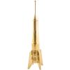 Svjećnjak za svijeće za večeru COSMIC DINER LUNAR, 24 cm, mesing, Seletti