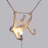 Viseća lampa MONKEY SWING, 59 cm, bijela, Seletti