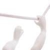 Viseća lampa MONKEY SWING, 59 cm, bijela, Seletti