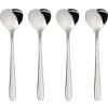 Čajna žličica BIG LOVE, set od 4 kom, 14 cm, srebrna, Alessi