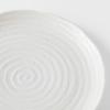 Tanjur WHITE SPIRAL MIJ, 29,5 cm, bijela