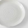 Tanjur WHITE SPIRAL MIJ, 24,5 cm, bijela