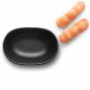 Zdjela NORDIC KITCHEN 100 ml, oval, crna, kamene posude, Eva Trio