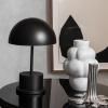 Prenosiva stolna lampa RIVIERA, 28 cm, crna, Printworks