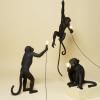 Stolna lampa STANDING MONKEY, 54 cm, crna, Seletti