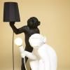 Stolna lampa STANDING MONKEY, 54 cm, crna, Seletti