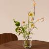Vaza IKEBANA, 13 cm, srebrna, staklo, Fritz Hansen