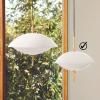 Viseća lampa CLAM, 44 cm, bijela/mjed, Fritz Hansen