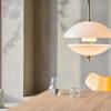 Viseća lampa CLAM, 44 cm, bijela/mjed, Fritz Hansen