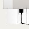 Stolna lampa CROSS-PLEX, 30 cm, bijela, Fritz Hansen