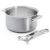 Set lonaca ALCHIMY LOQY, 2 kom, srebrna, nehrđajući čelik, de Buyer
