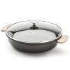 Tava za umak CHOC EXTREME LOQY, 28 cm, crna, aluminij, de Buyer