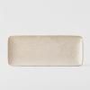 Oval za posluživanje WHITE FADE 29,5 x 12 cm, bež, keramika, MIJ