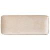 Oval za posluživanje WHITE FADE 29,5 x 12 cm, bež, keramika, MIJ