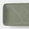 Tanjur za posluživanje GREEN FADE, 29,5 x 12 cm, pravokutni, zeleni, MIJ