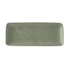 Tanjur za posluživanje GREEN FADE, 29,5 x 12 cm, pravokutni, zeleni, MIJ