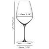 Čaša za crno vino VELOCE, set od 2 kom, 720 ml, Riedel