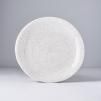 Desertni tanjur MODERN WHITE & GREY, 24 cm, MIJ
