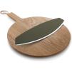 Nož za pizzu i začinsko bilje GREEN TOOL 37 cm, zelena, čelik/plastika, Eva Trio