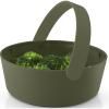 Posuda za kuhanje na pari za mikrovalnu pećnicu GREEN TOOL 2 l, zelena, staklo/plastika, Eva Trio