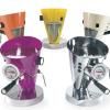 Aparat za espresso kavu DIVA, 0,8 l, crveni, nehrđajući čelik, Bugatti